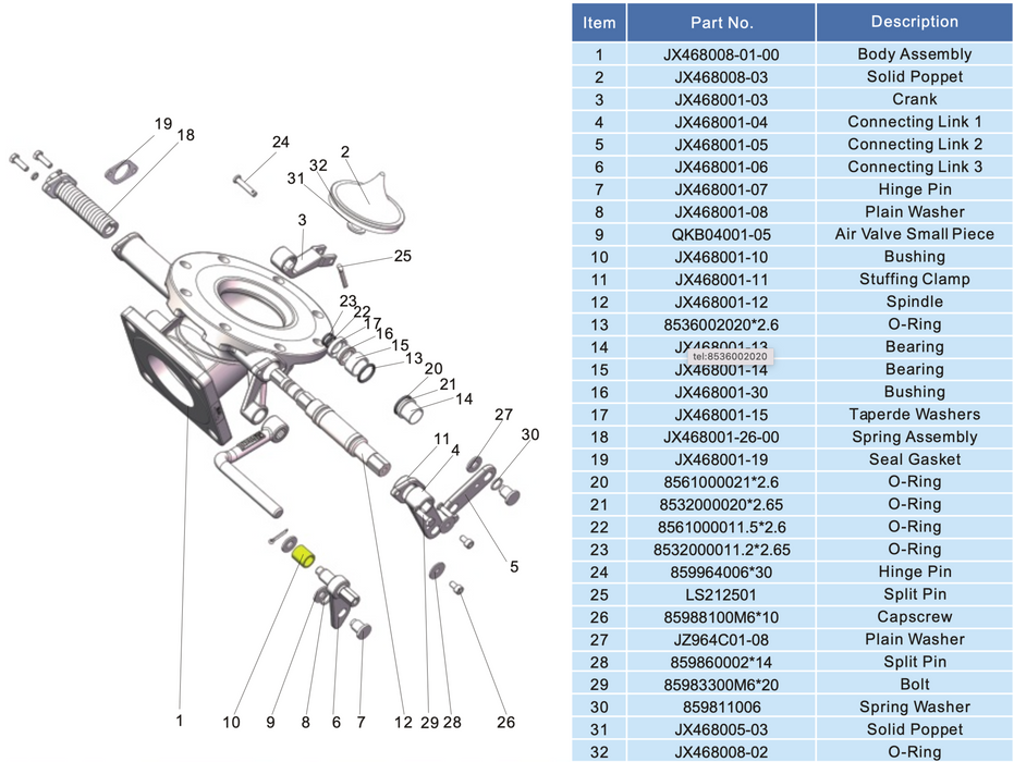 JX468008-00 PARTS