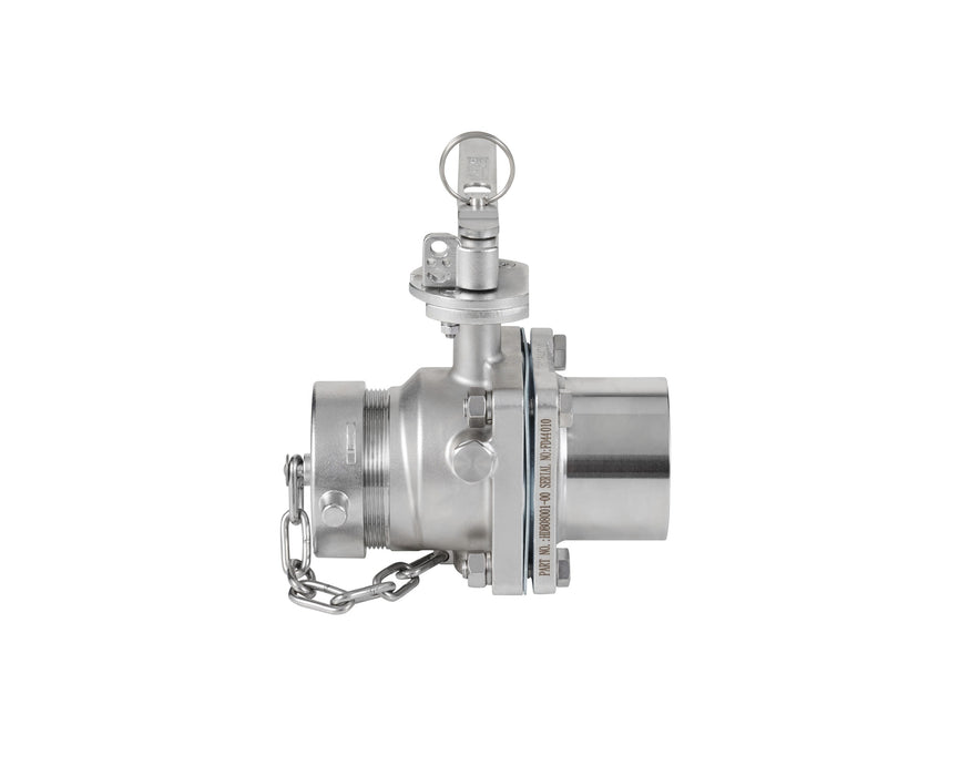 3" Road Tanker Butterfly Valve 