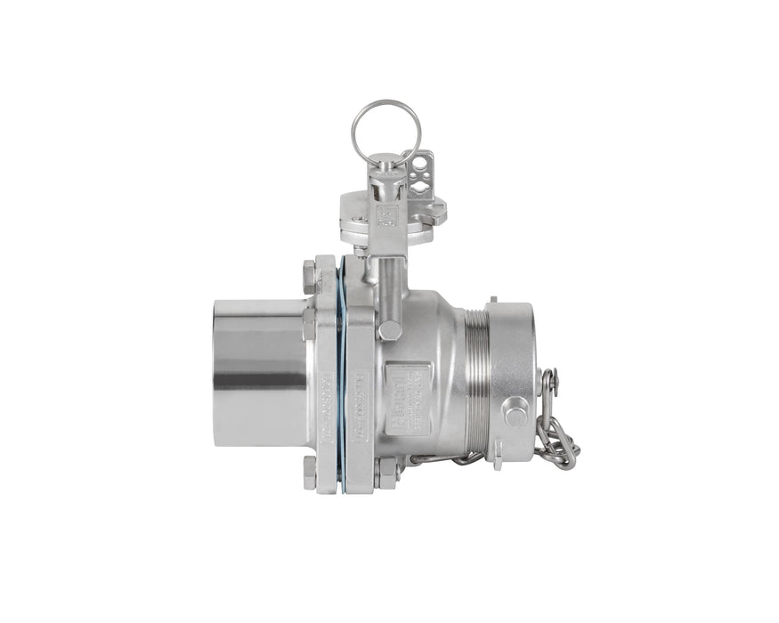 3" Road Tanker Butterfly Valve 