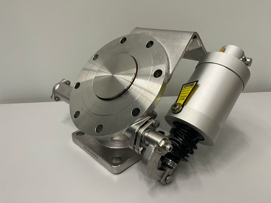 Quick flow foot valve