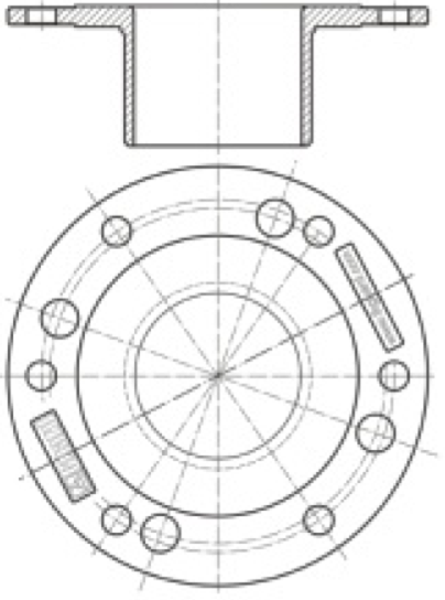 Syphon Tube Flange