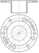 Syphon Tube Flange